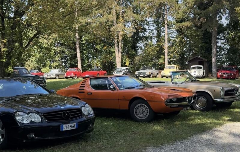 Auto d’epoca al Castello di Felino: il “1° Raduno del Salame” tra passione e territorio